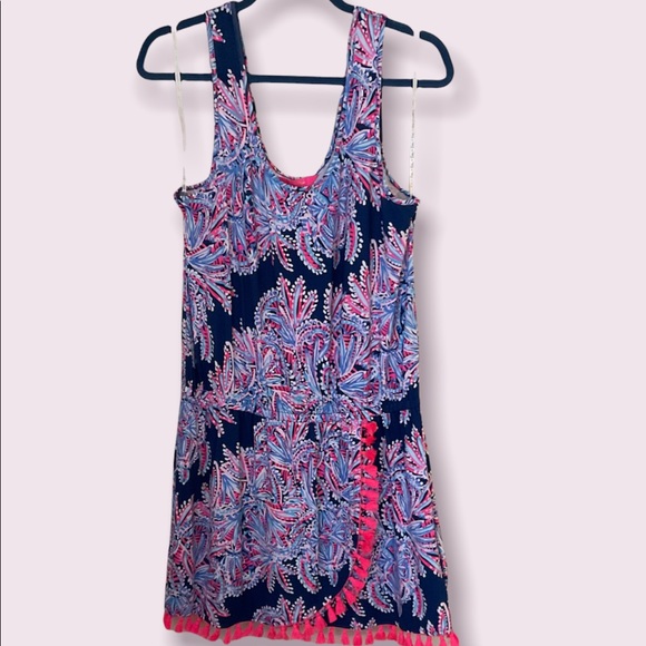 Lilly Pulitzer Pants - Lilly Pulitzer NWT Jarret romper in Oyster Blue Miss Shell